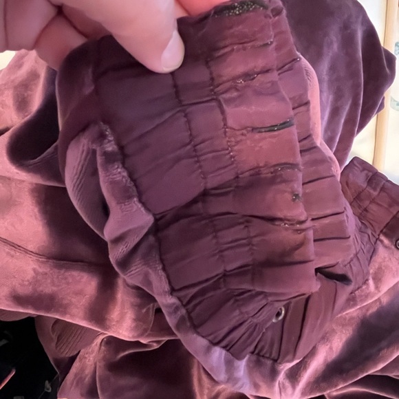 Escada Sport Velvet Sweatsuit jacket and pant- Medium PTP 20inch - Picture 9 of 16